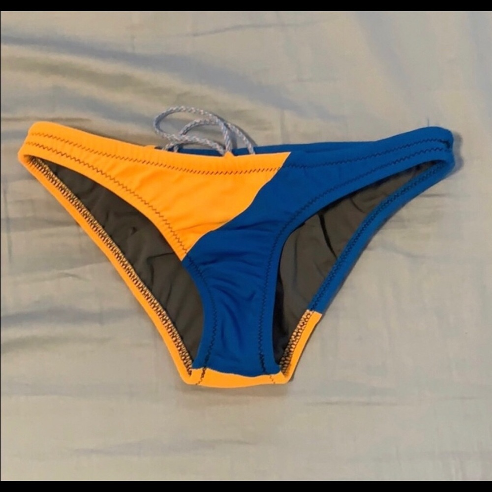 small jolyn two toned european bikini bottoms